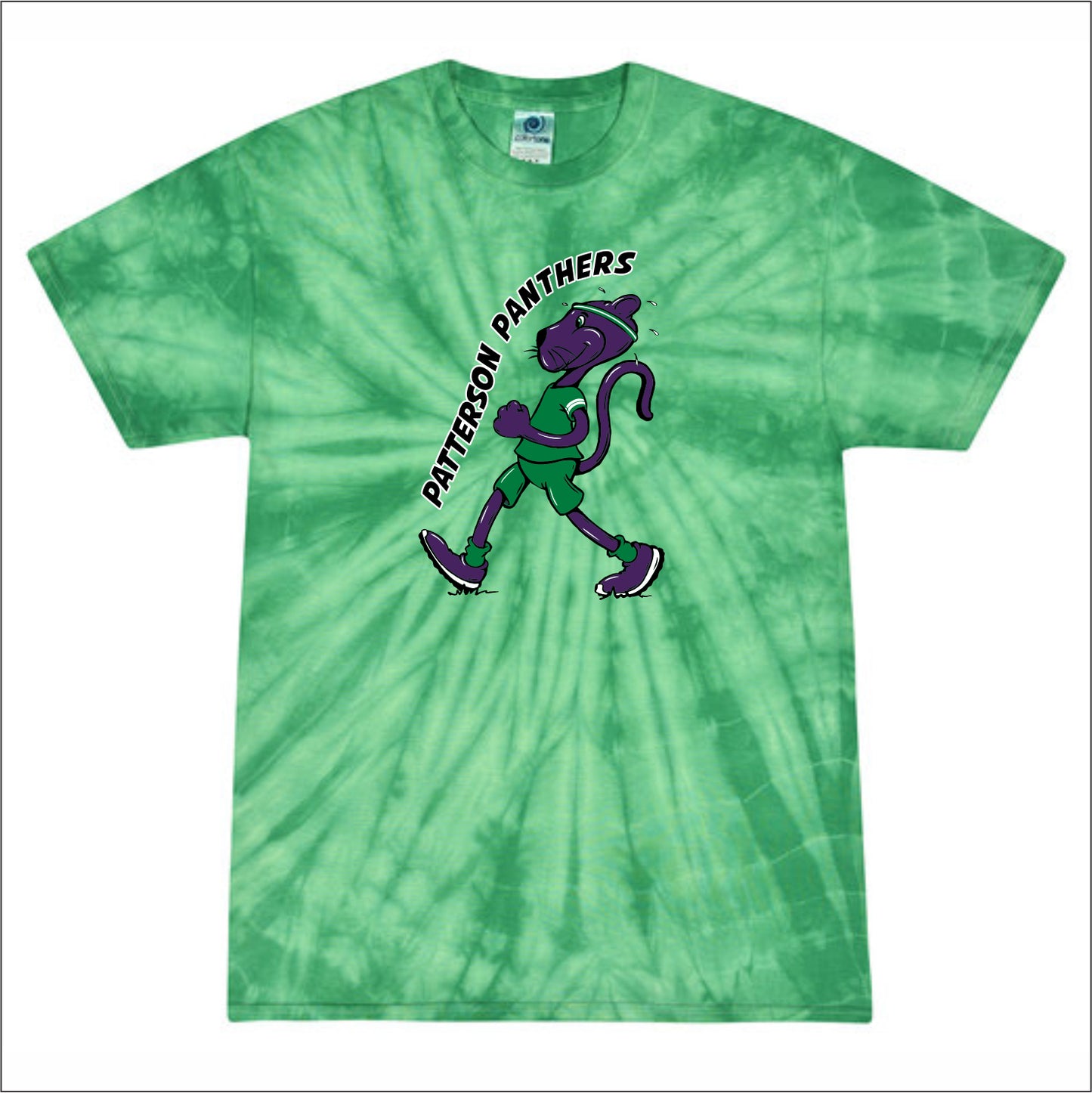 Patterson Panthers Tie-Dye T-shirt - Des. B