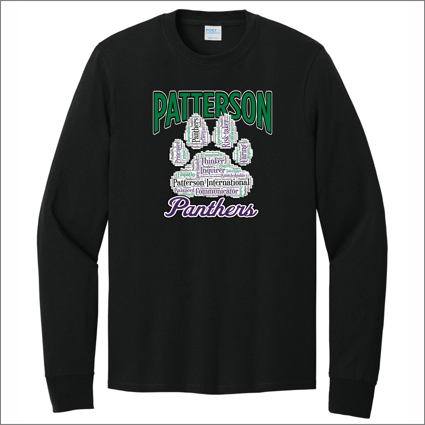Patterson Panthers Long Sleeve T-shirt