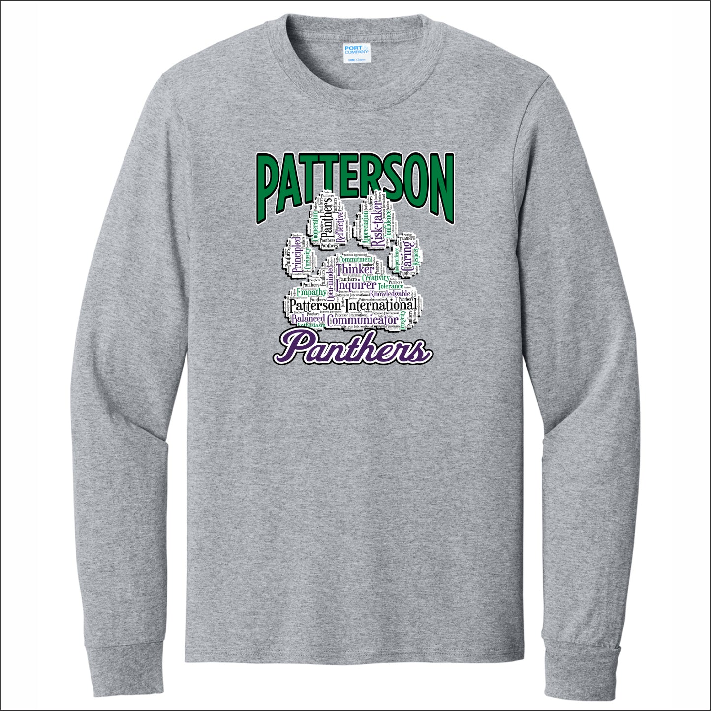 Patterson Panthers Long Sleeve T-shirt