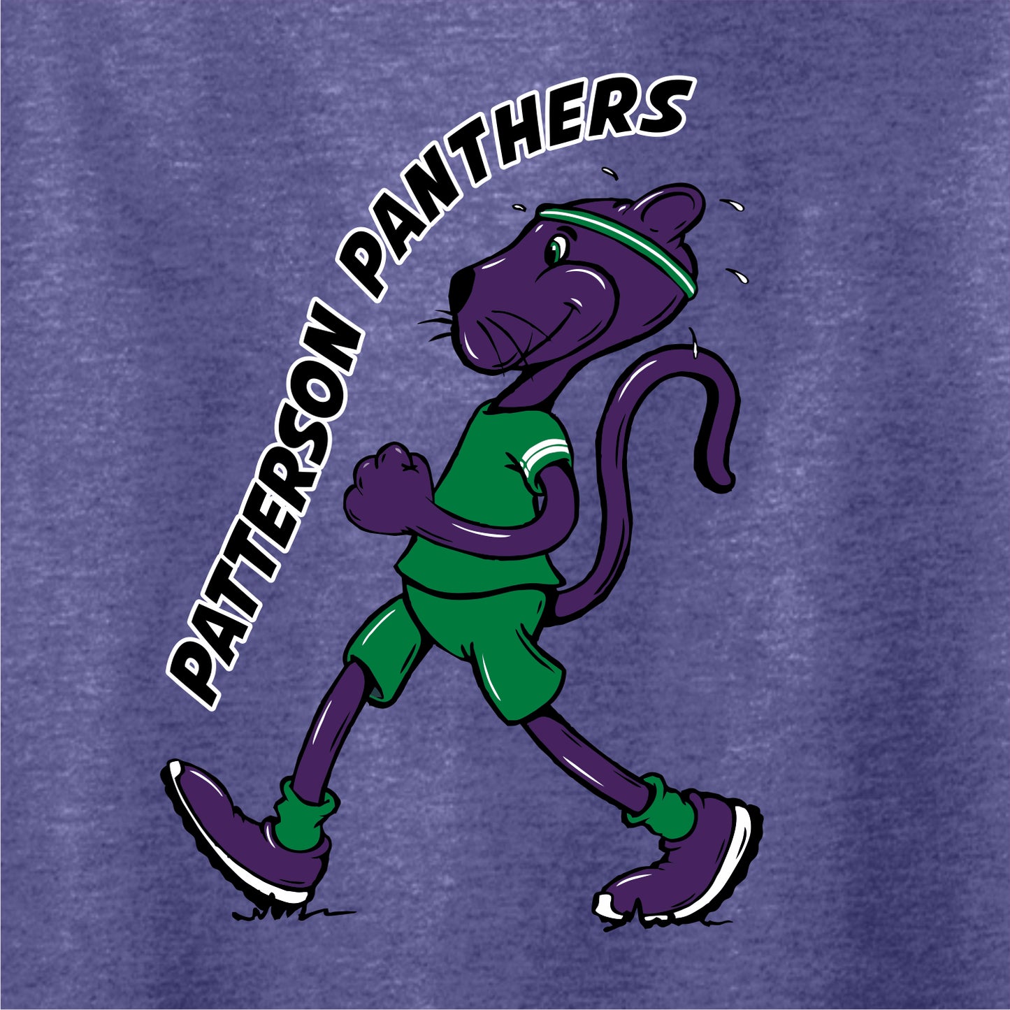 Patterson Panthers Ladies Perfect Tri-Blend Tee