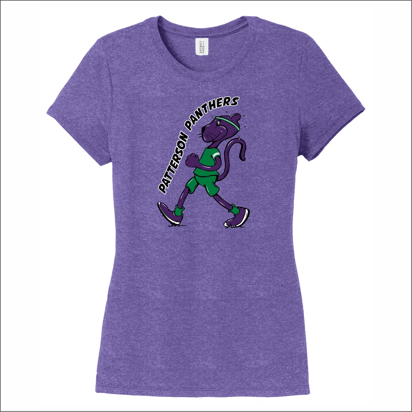 Patterson Panthers Ladies Perfect Tri-Blend Tee