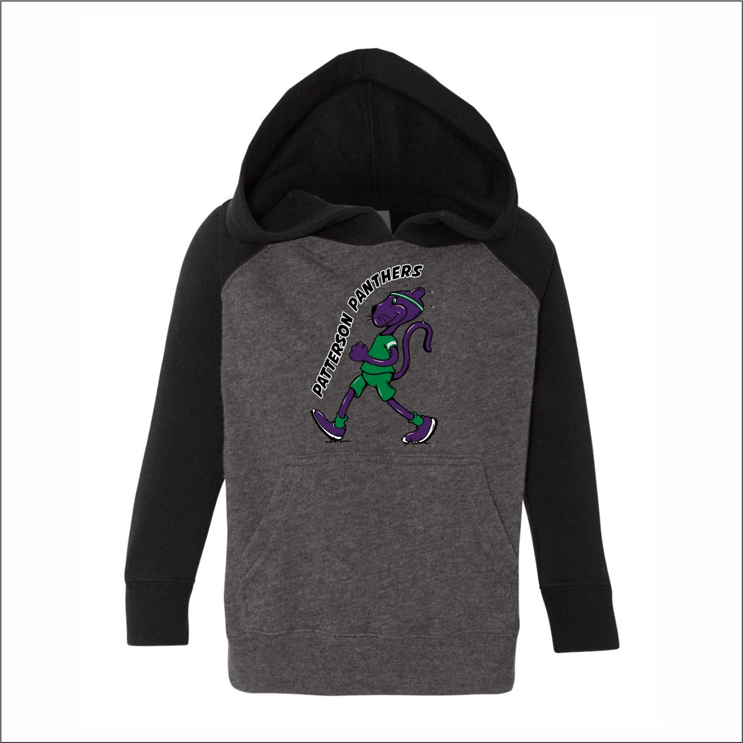 Patterson Panthers Toddler Special Blend Raglan Hoodie