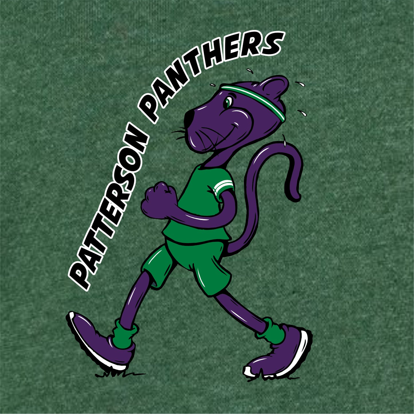 Patterson Panthers Toddler Special Blend Raglan Hoodie
