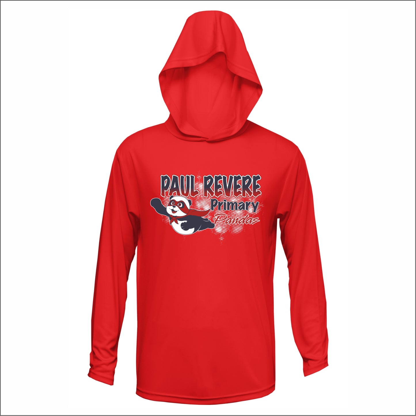 Paul Revere Primary Performance Hooded Long Sleeve T