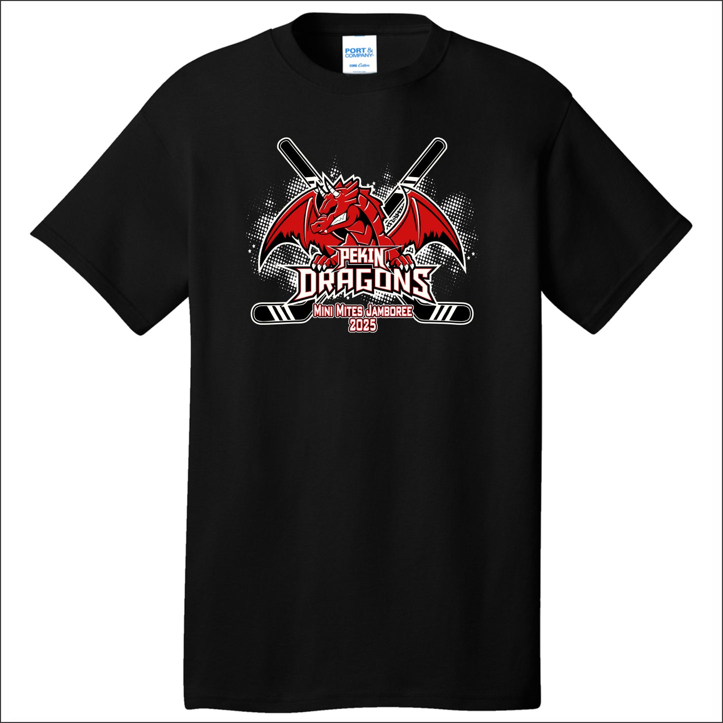 Pekin Dragons Mini Mites Jamboree Short Sleeve T-shirt