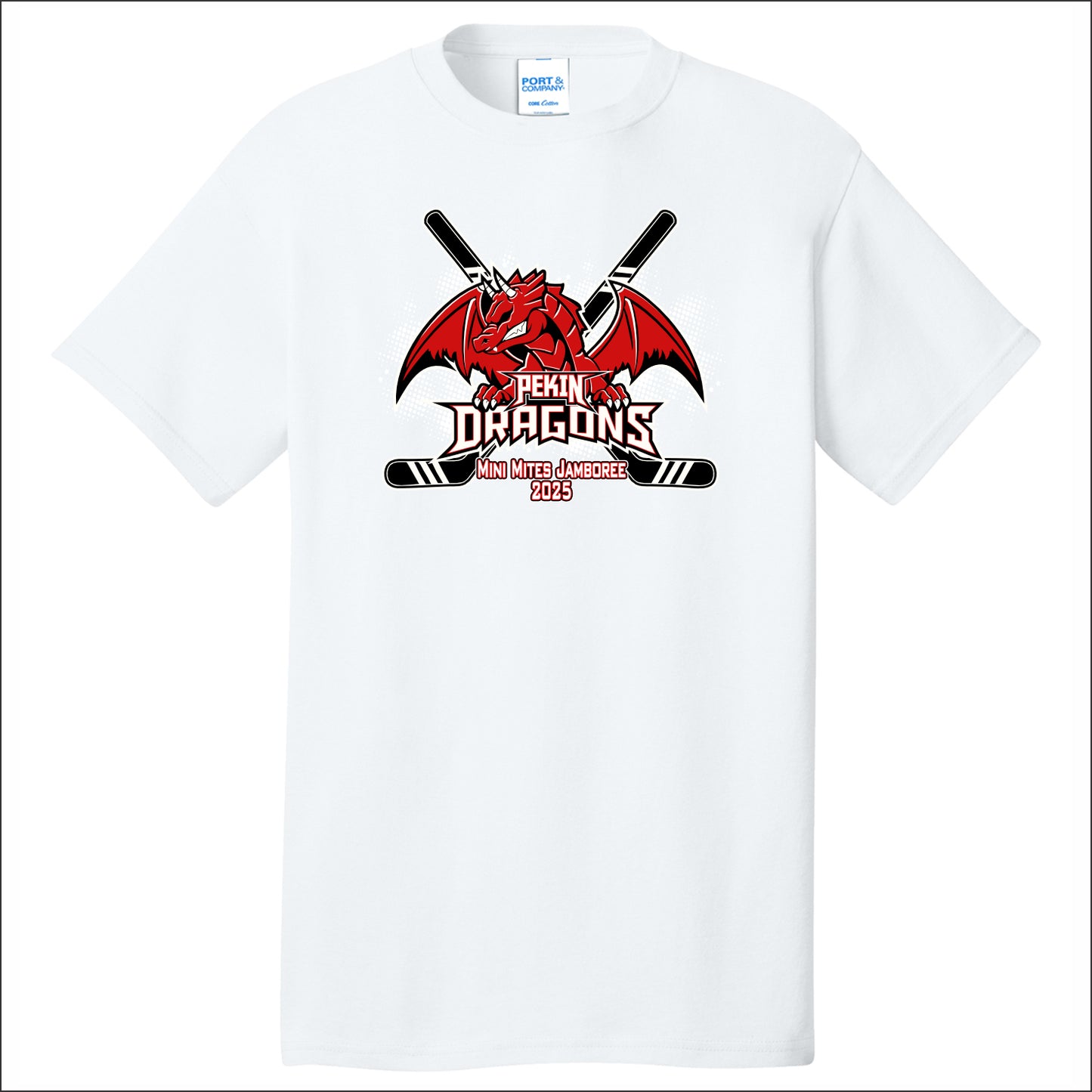 Pekin Dragons Mini Mites Jamboree Short Sleeve T-shirt