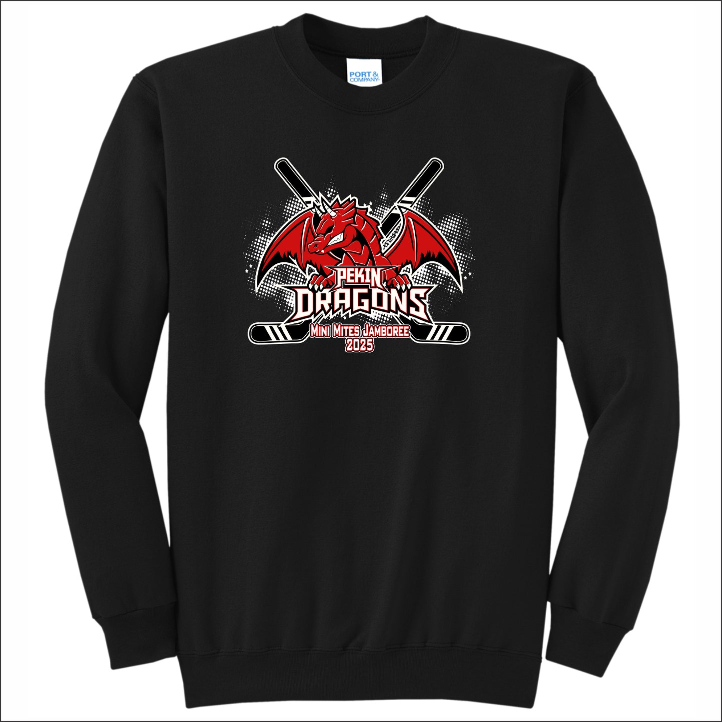 Pekin Dragons Mini Mites Jamboree Crewneck Sweatshirt
