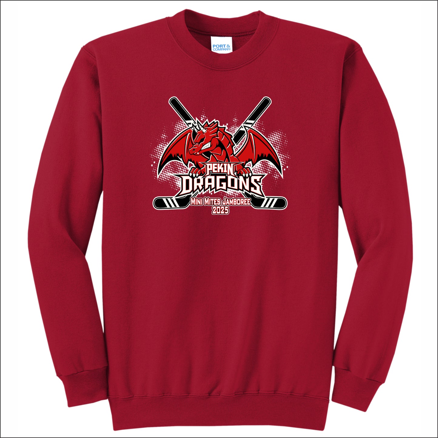 Pekin Dragons Mini Mites Jamboree Crewneck Sweatshirt