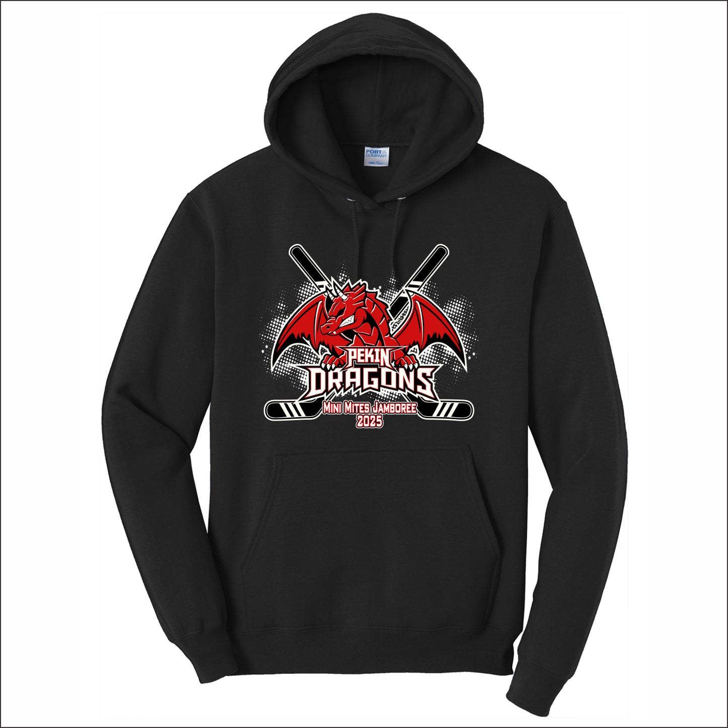 Pekin Dragons Mini Mites Jamboree Hooded Sweatshirt