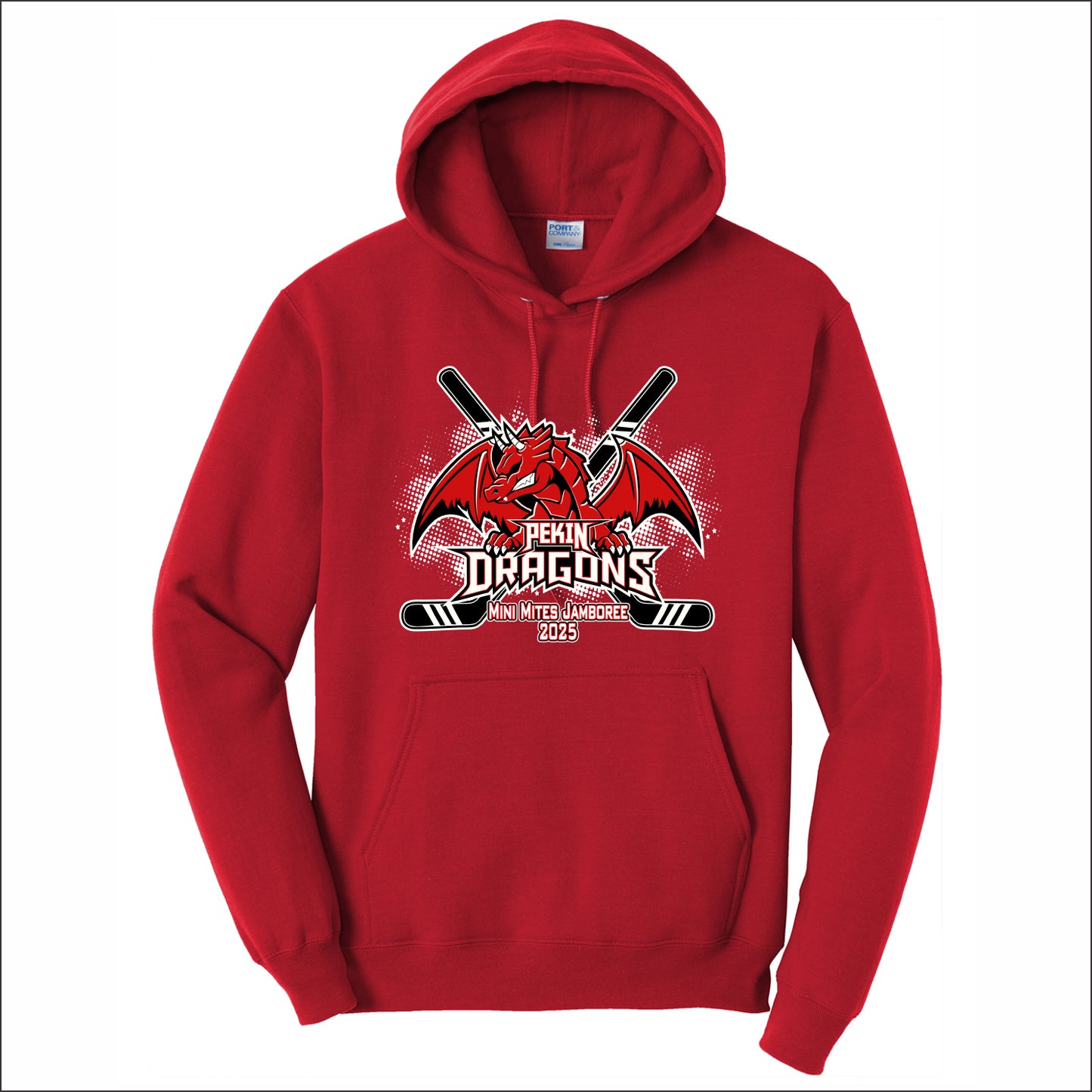 Pekin Dragons Mini Mites Jamboree Hooded Sweatshirt