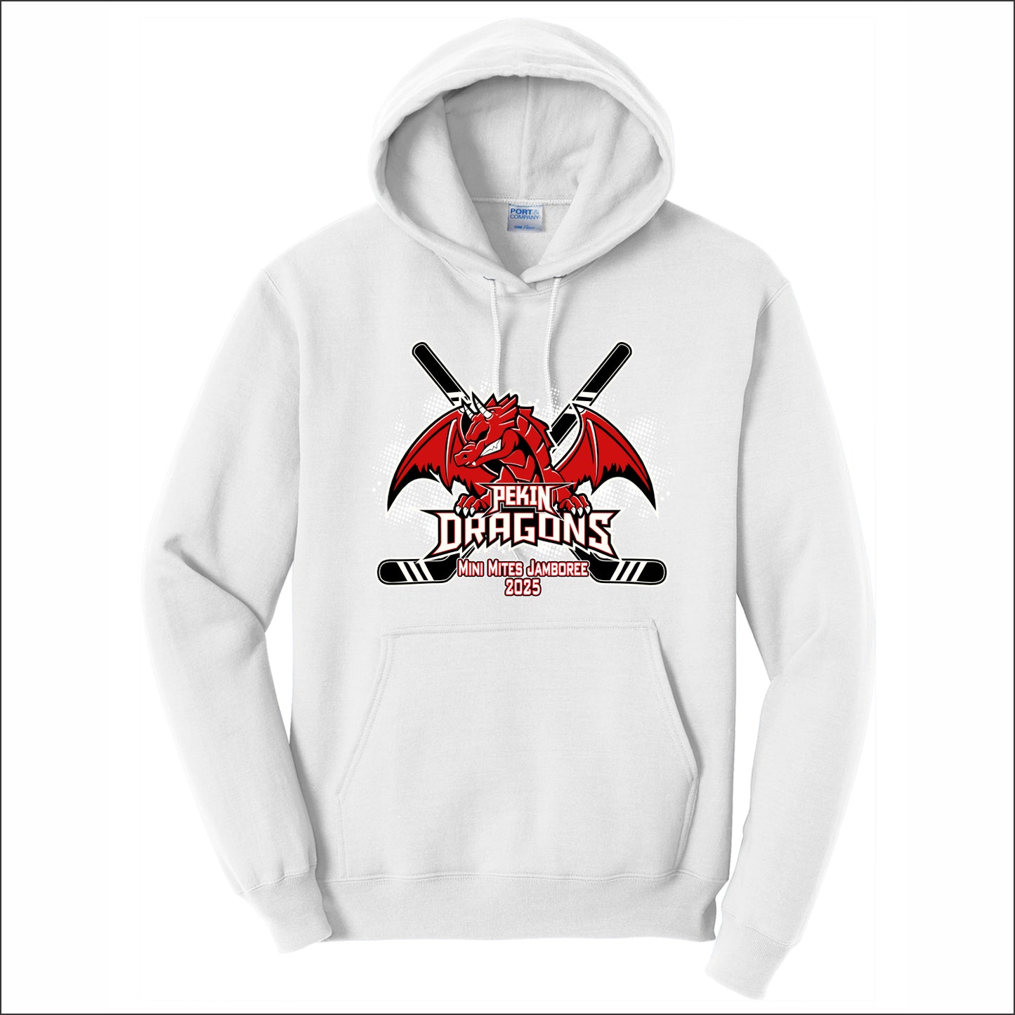 Pekin Dragons Mini Mites Jamboree Hooded Sweatshirt