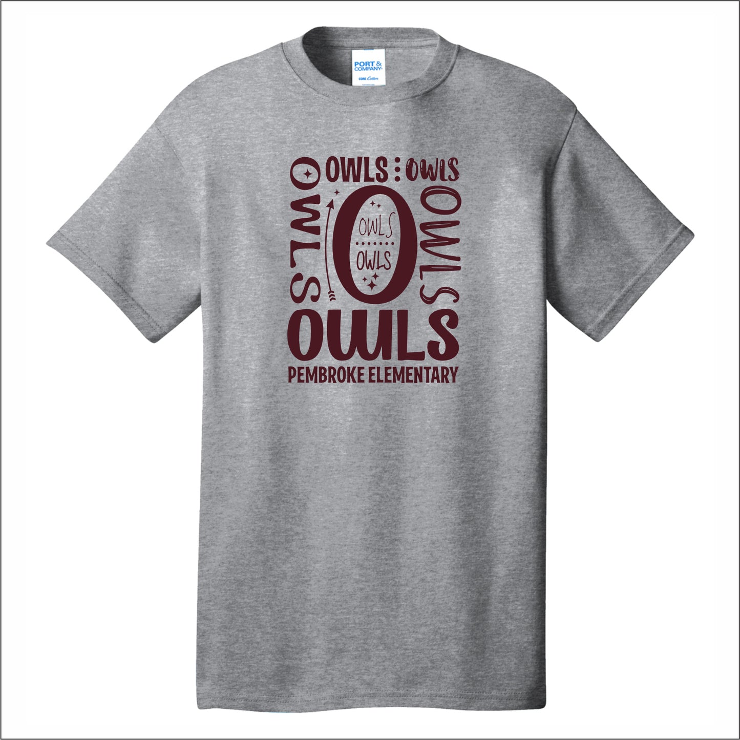 Pembroke Elem KY Short Sleeve T-shirt - Des. A