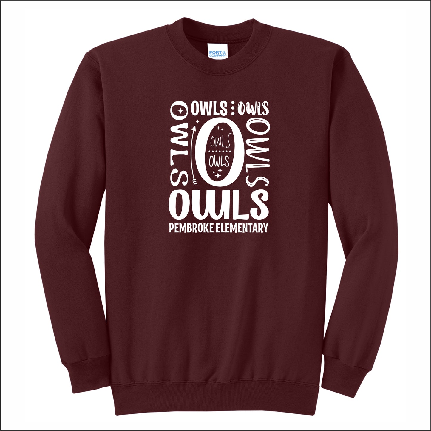 Pembroke Elem KY Crewneck Sweatshirt - Des. A