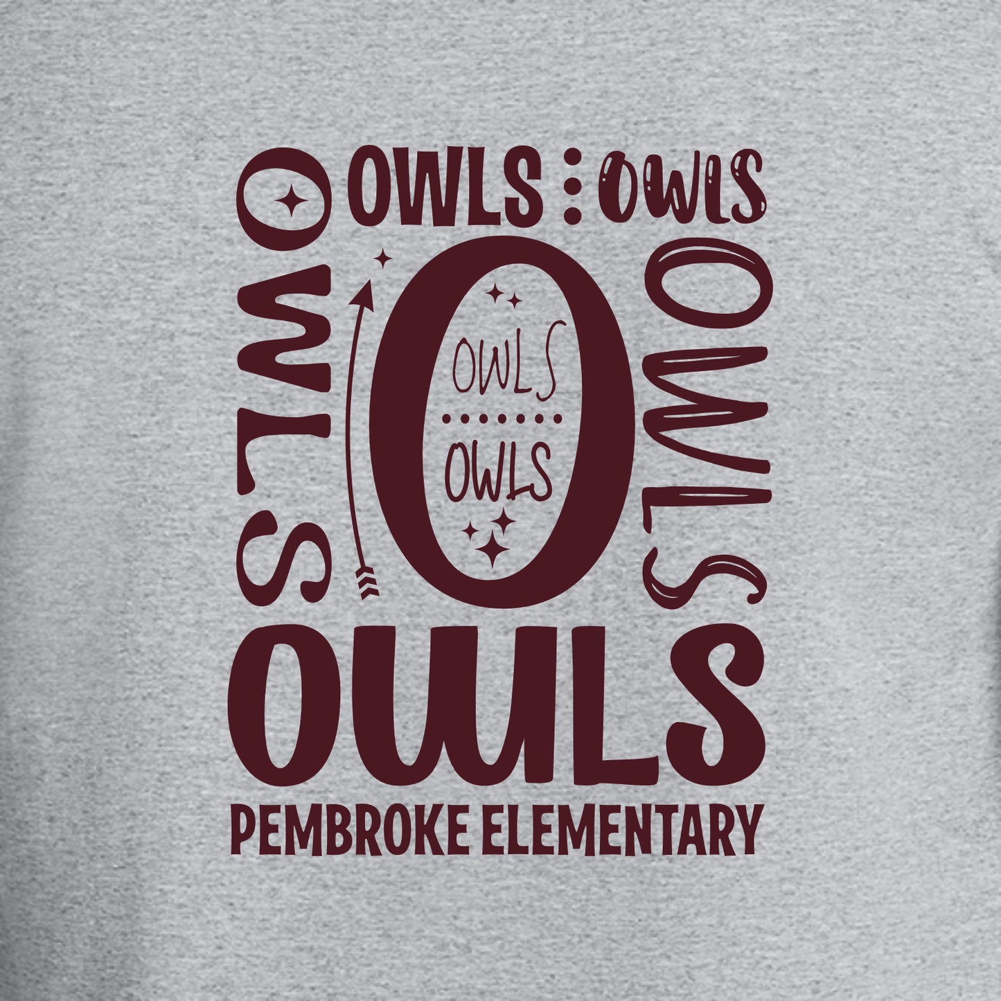 Pembroke Elem KY Crewneck Sweatshirt - Des. A