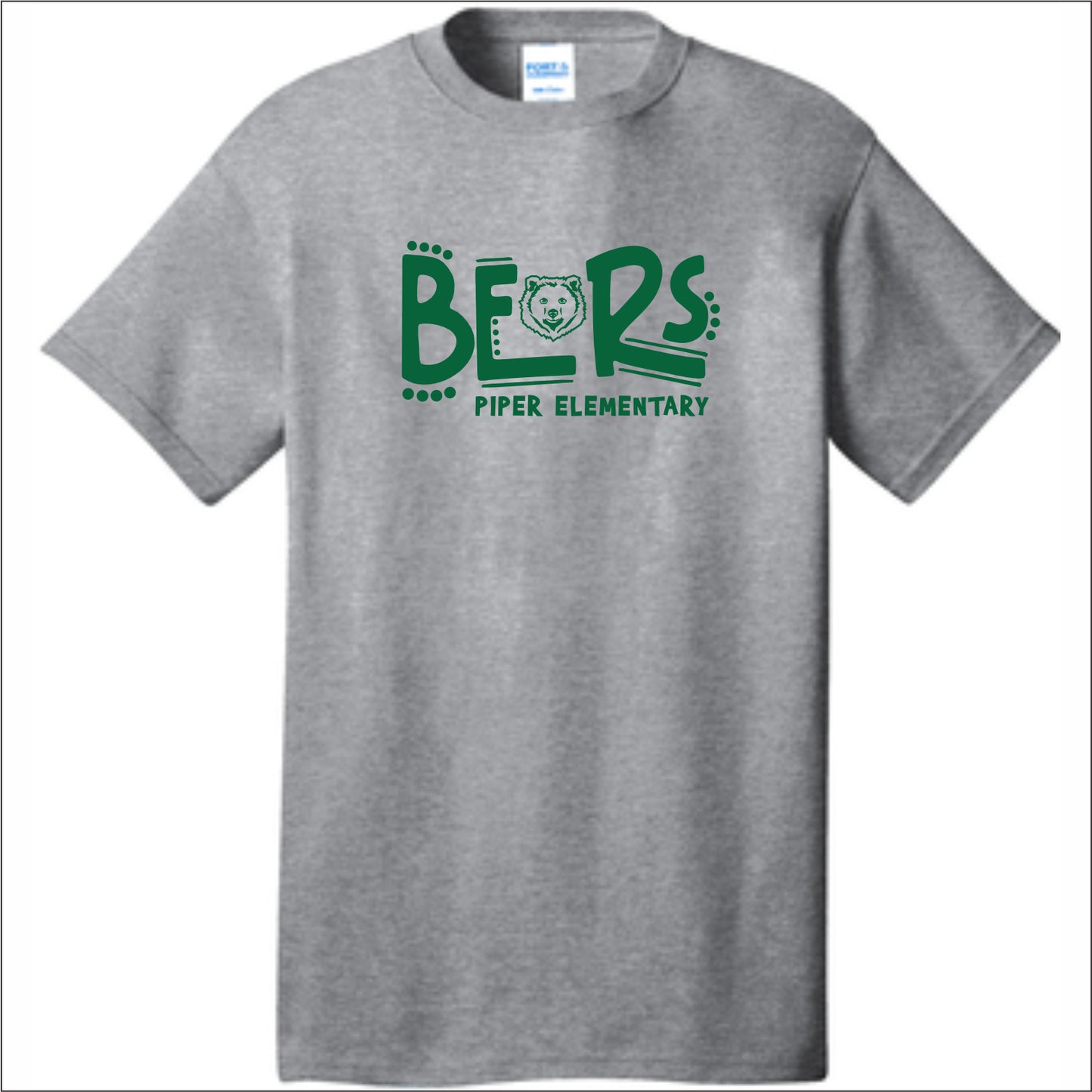 Piper Elementary Short Sleeve T-shirt - Des. A