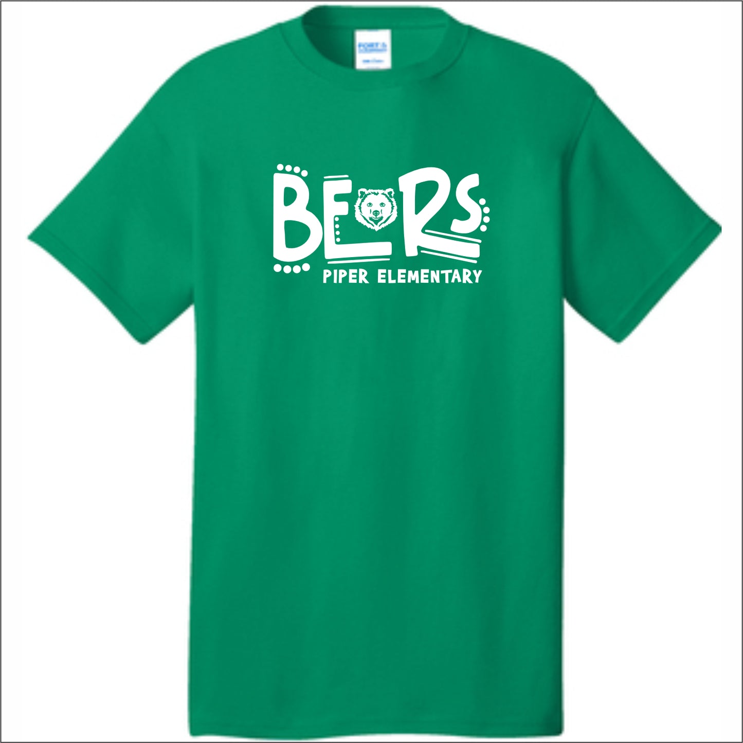 Piper Elementary Short Sleeve T-shirt - Des. A