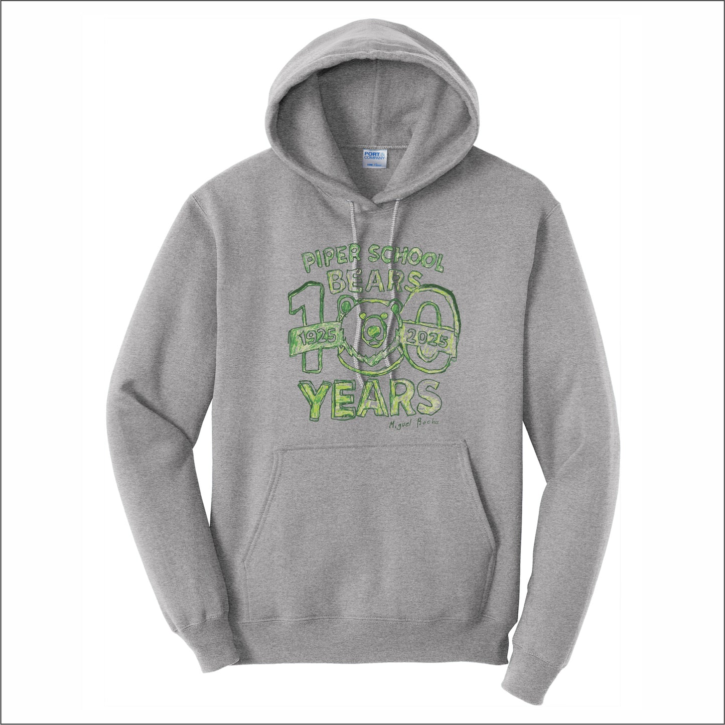 Piper Elementary Hooded Sweatshirt - Des. B