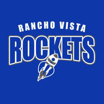 Rancho Vista Elem Vintage Football T-shirt