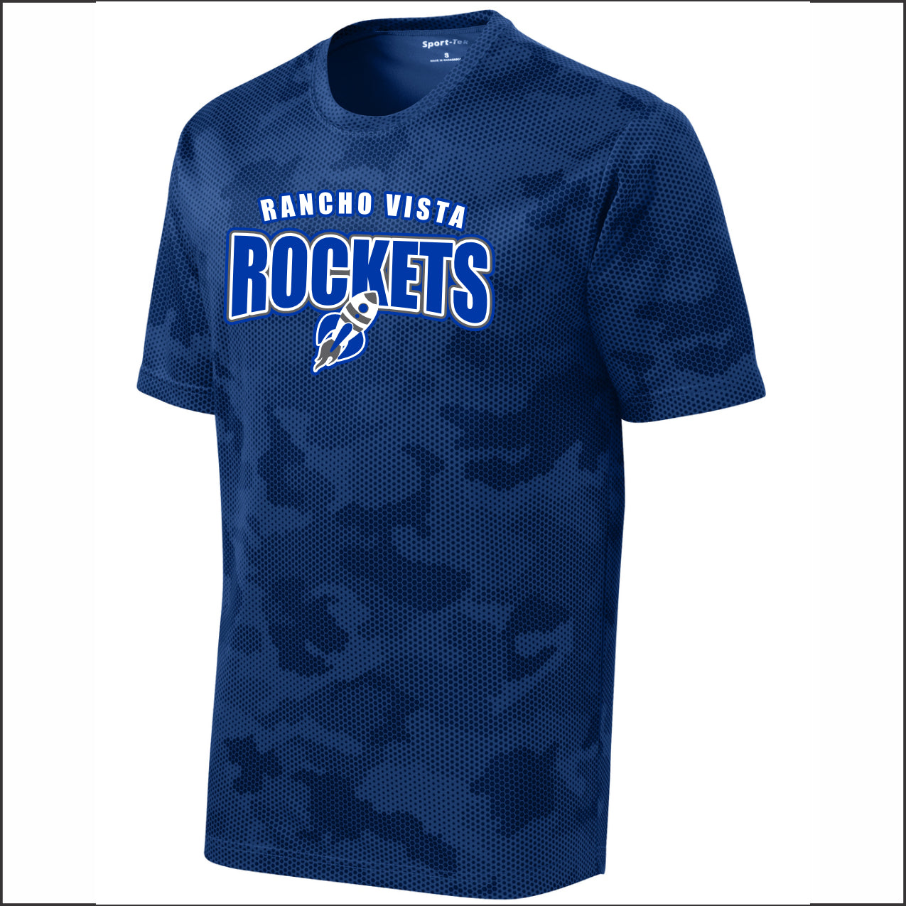 Rancho Vista Elem CamoHex Performance T-shirt