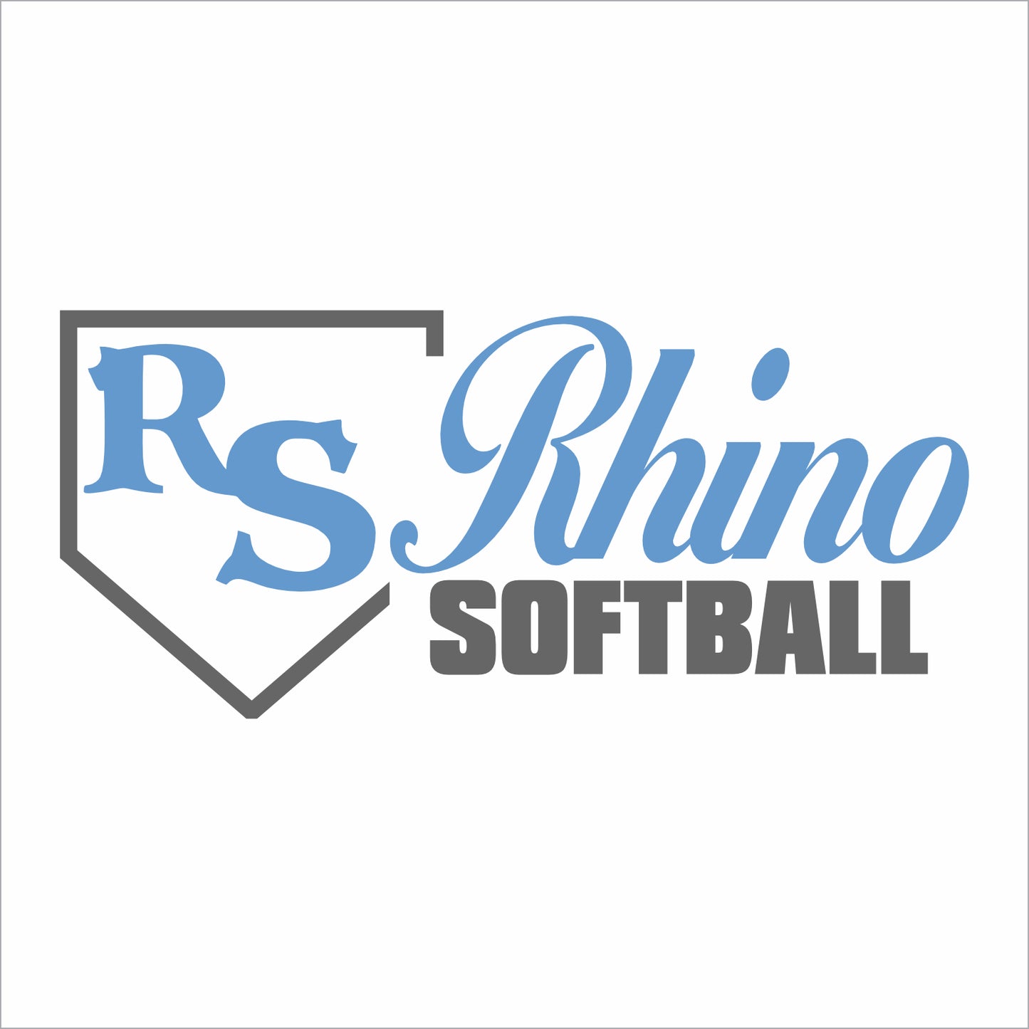 Rhino Softball Fan Favorite Tee - Design B