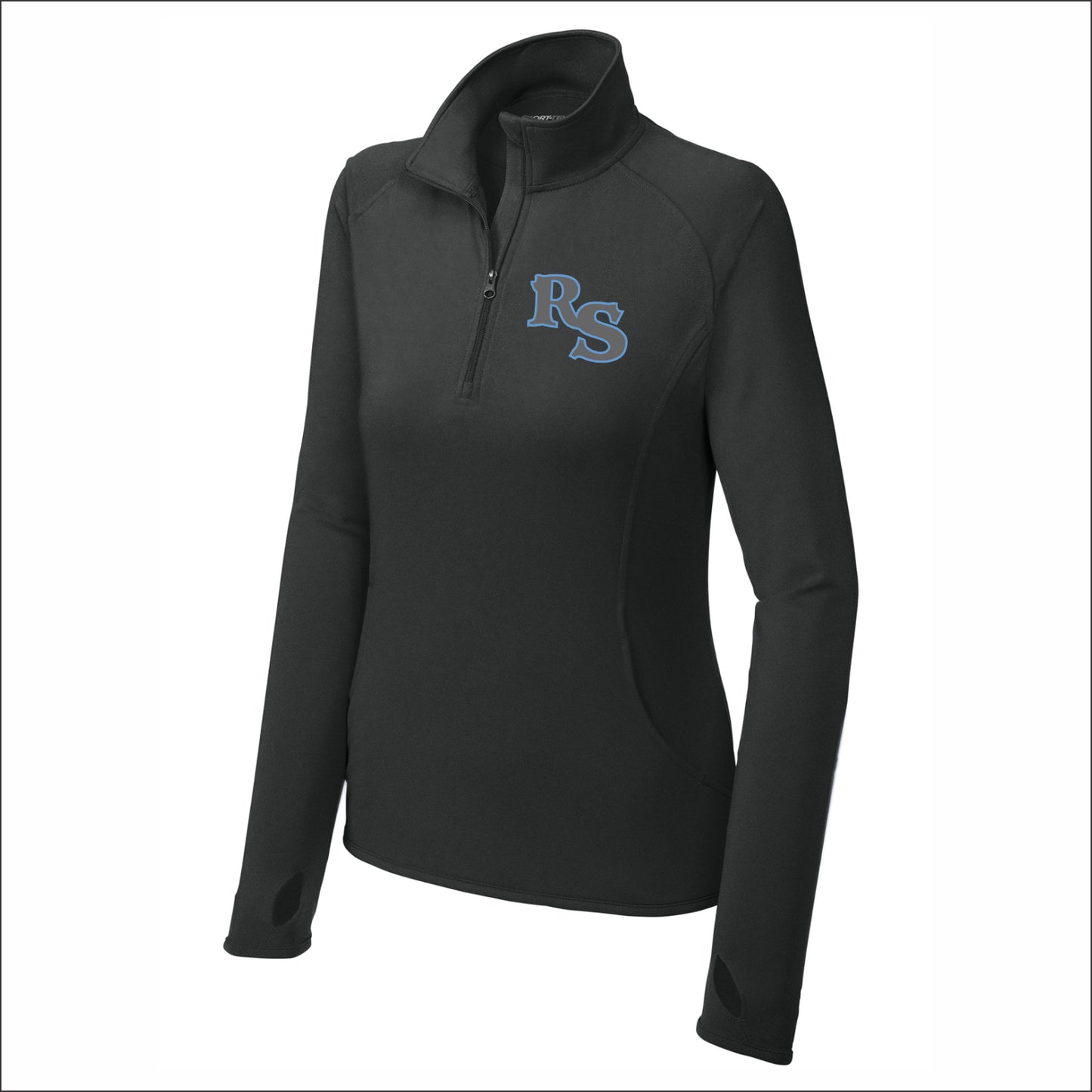Rhino Softball Ladies Stretch 1/2 Zip Performance