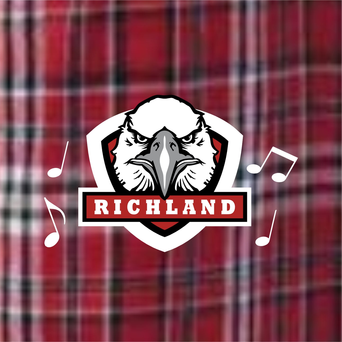 Richland Jr High Music Plaid Flannel Pants