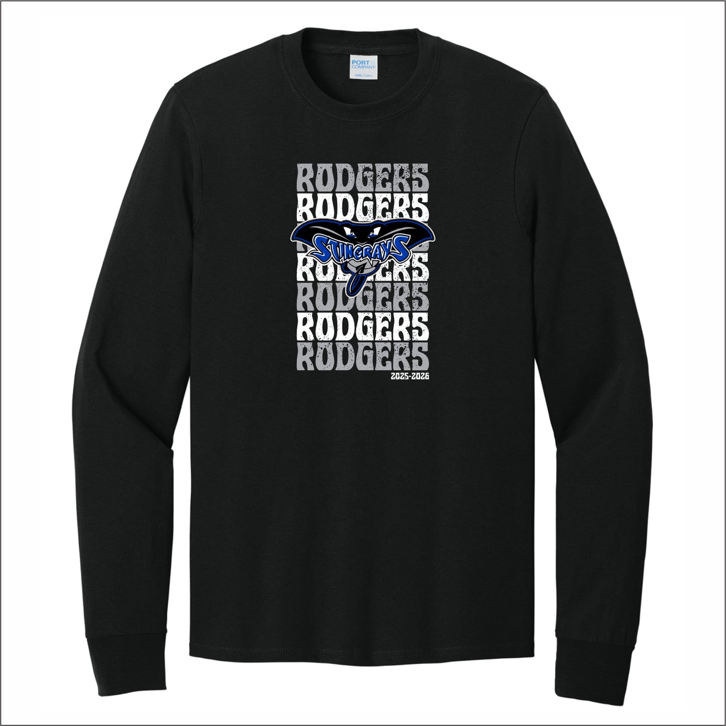 Rodgers Middle Long Sleeve T-shirt - Des. A