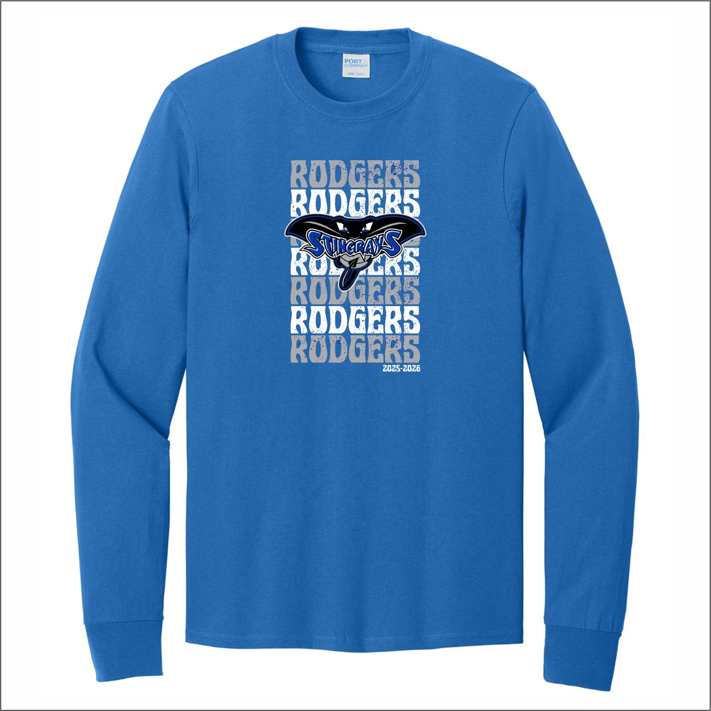 Rodgers Middle Long Sleeve T-shirt - Des. A