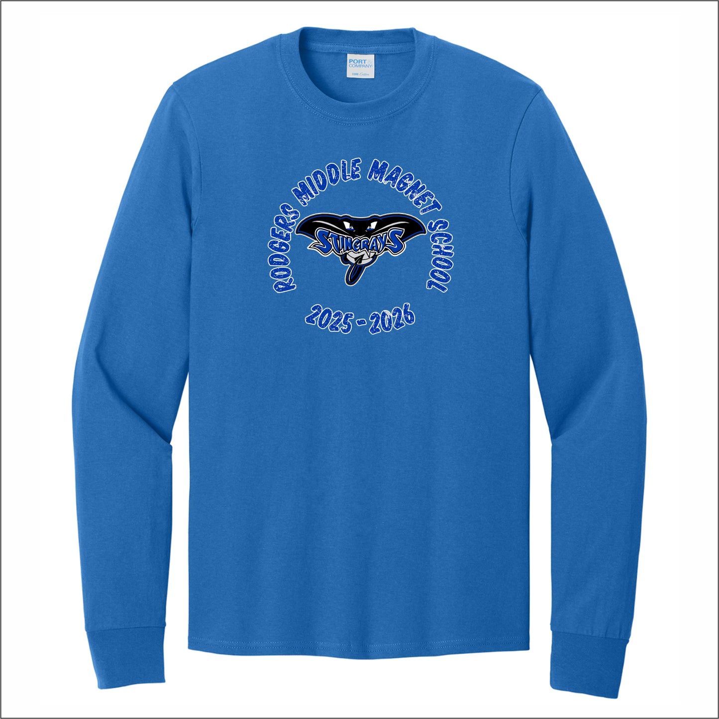 Rodgers Middle Long Sleeve T-shirt - Des. B