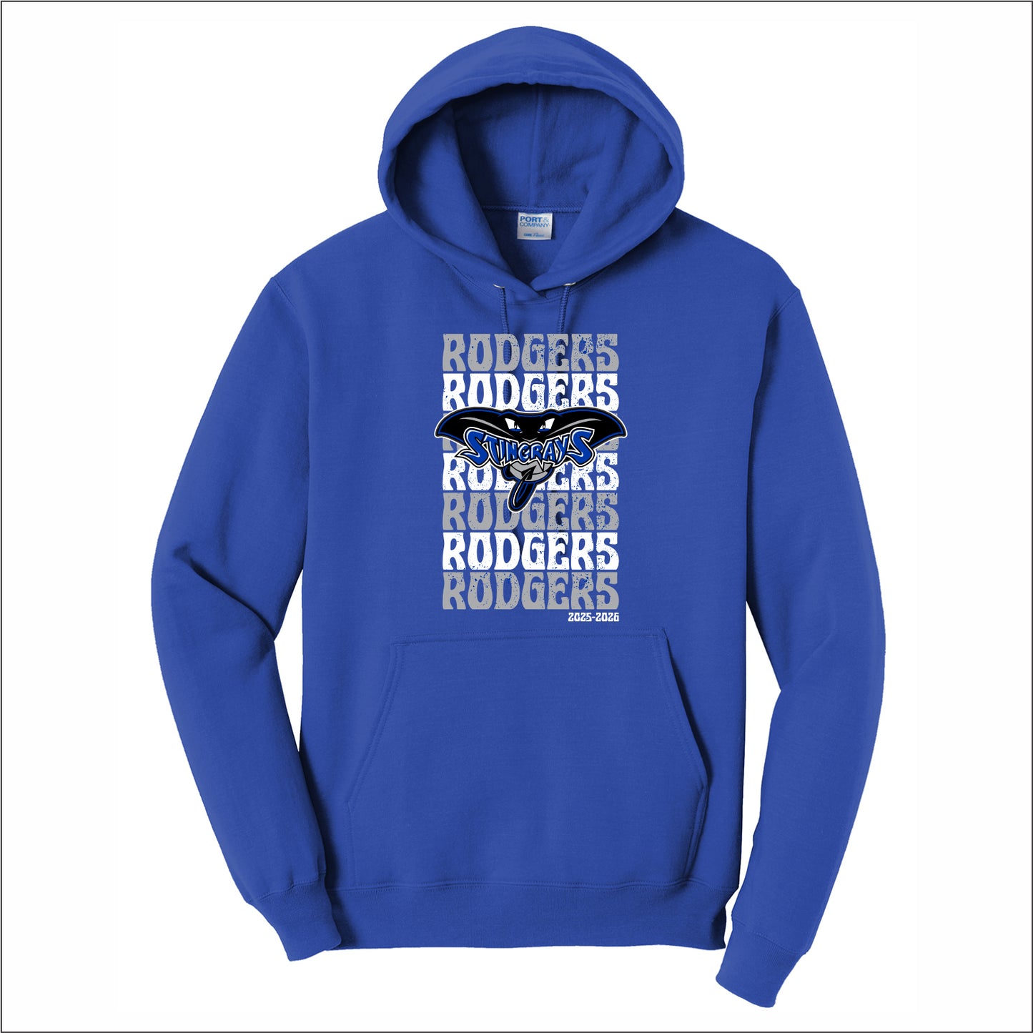 Rodgers Middle Hooded Sweatshirt - Des. A