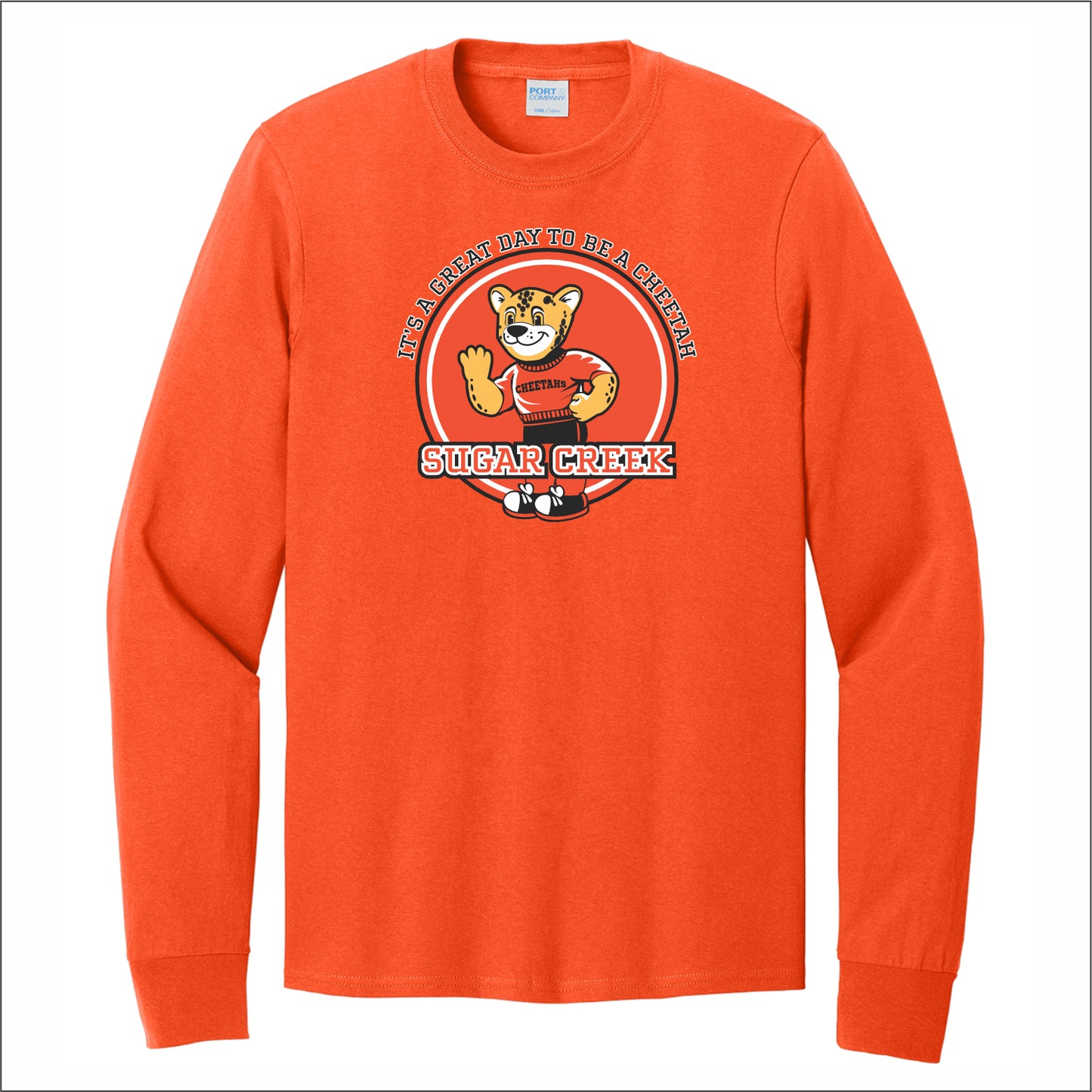 Sugar Creek Elementary Long Sleeve T-shirt - Des. A