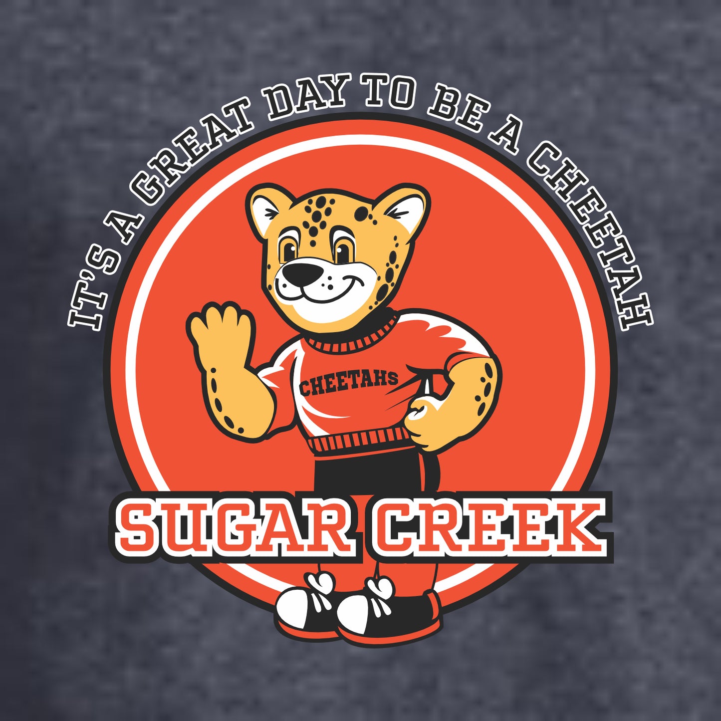 Sugar Creek Elementary Long Sleeve T-shirt - Des. A