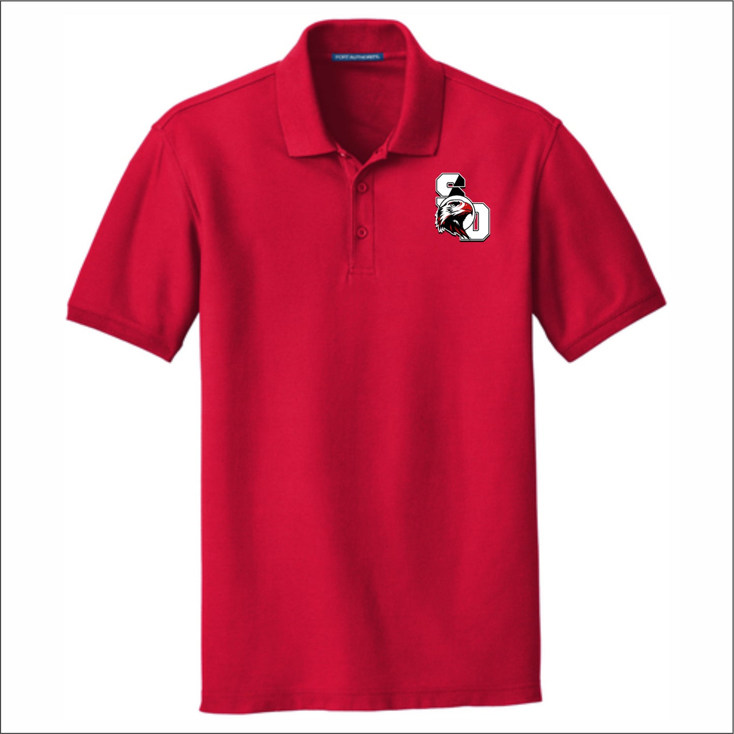 SDMS Classic Pique Short Sleeve Polo Shirt