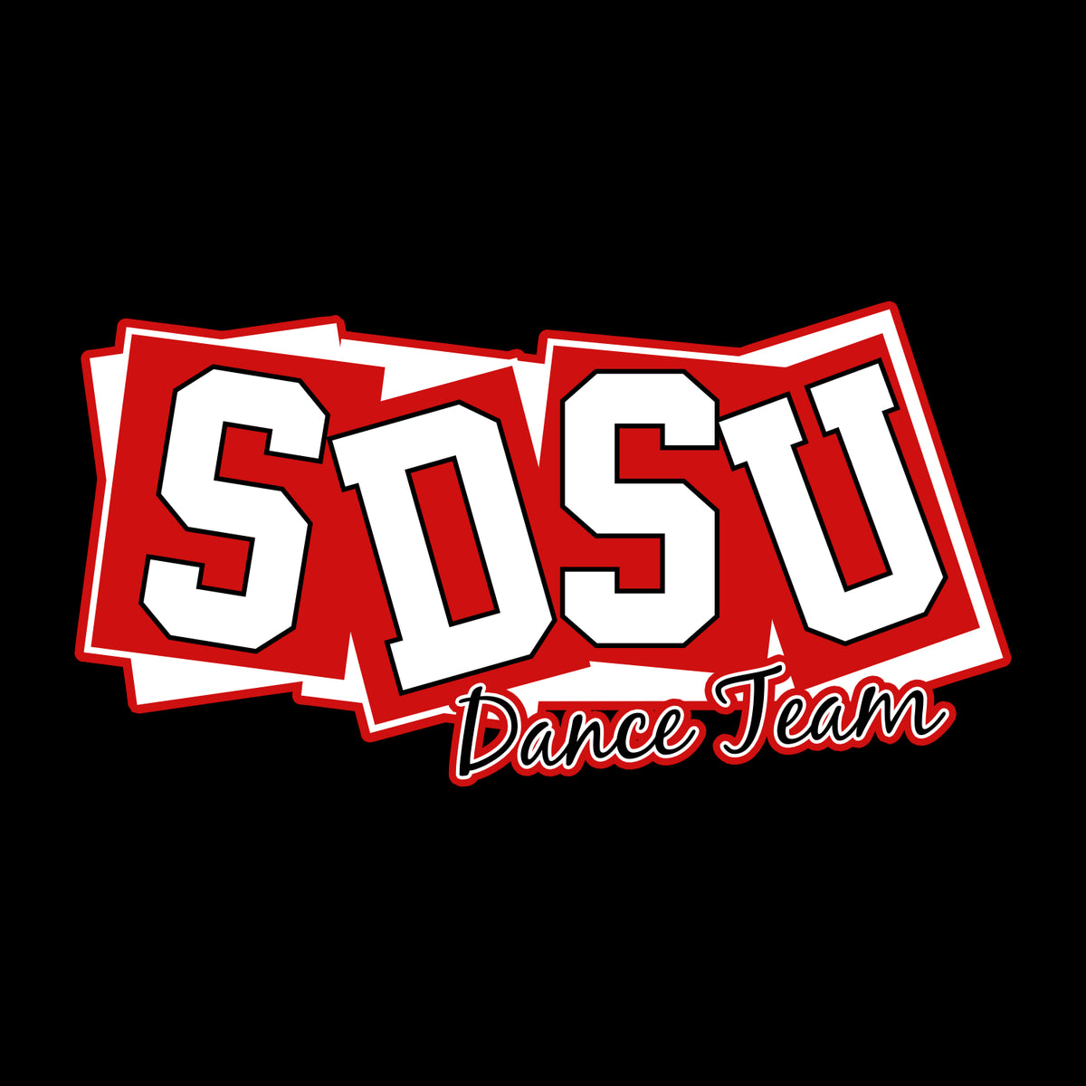 SDSU Dance Team Performance Hooded Sweatshirt - Des. C