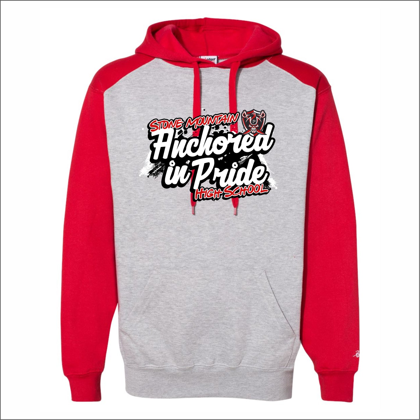 Stone Mountain HS Contrast Hooded Sweatshirt - Des. B