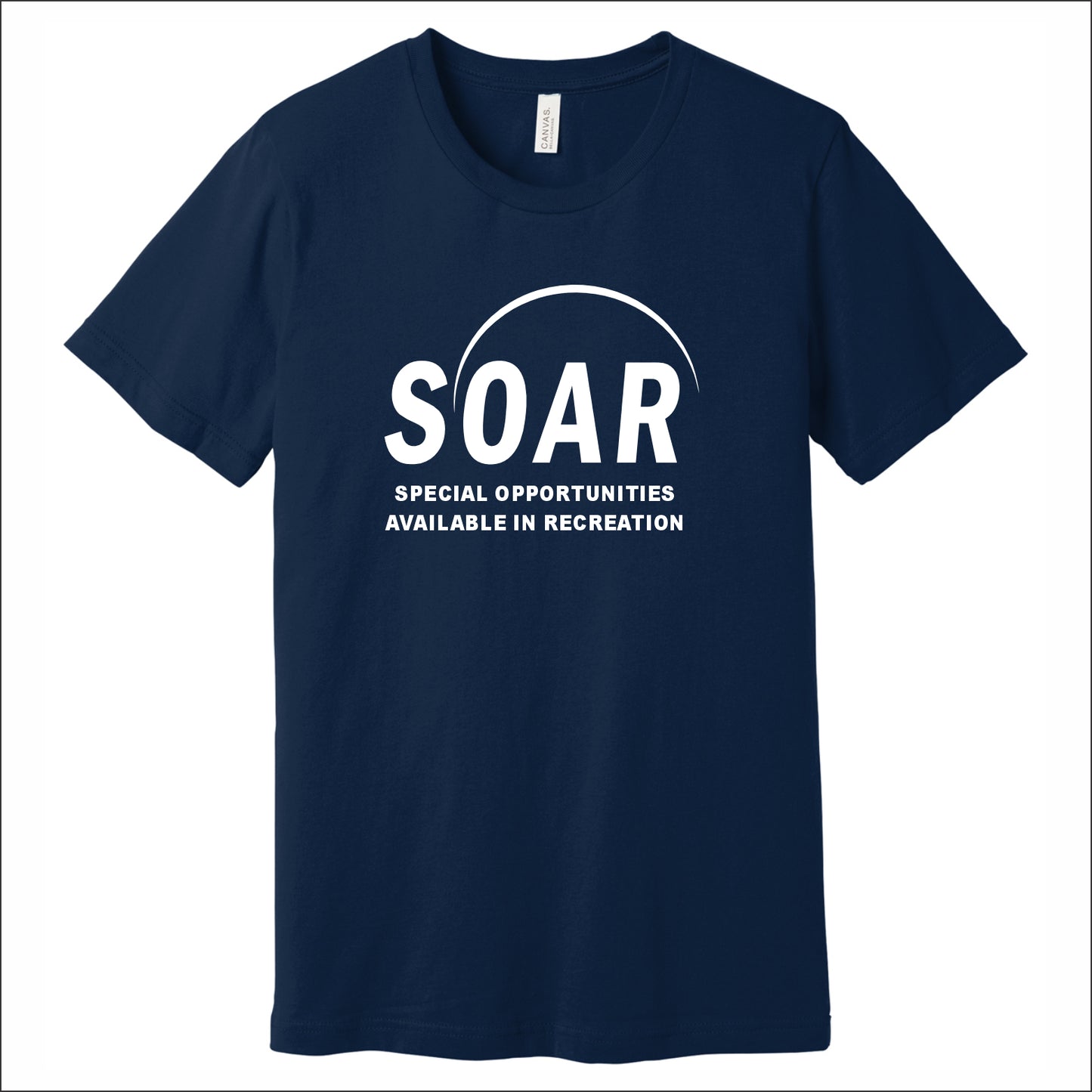 SOAR Soft Jersey Short Sleeve T-shirt - Design A