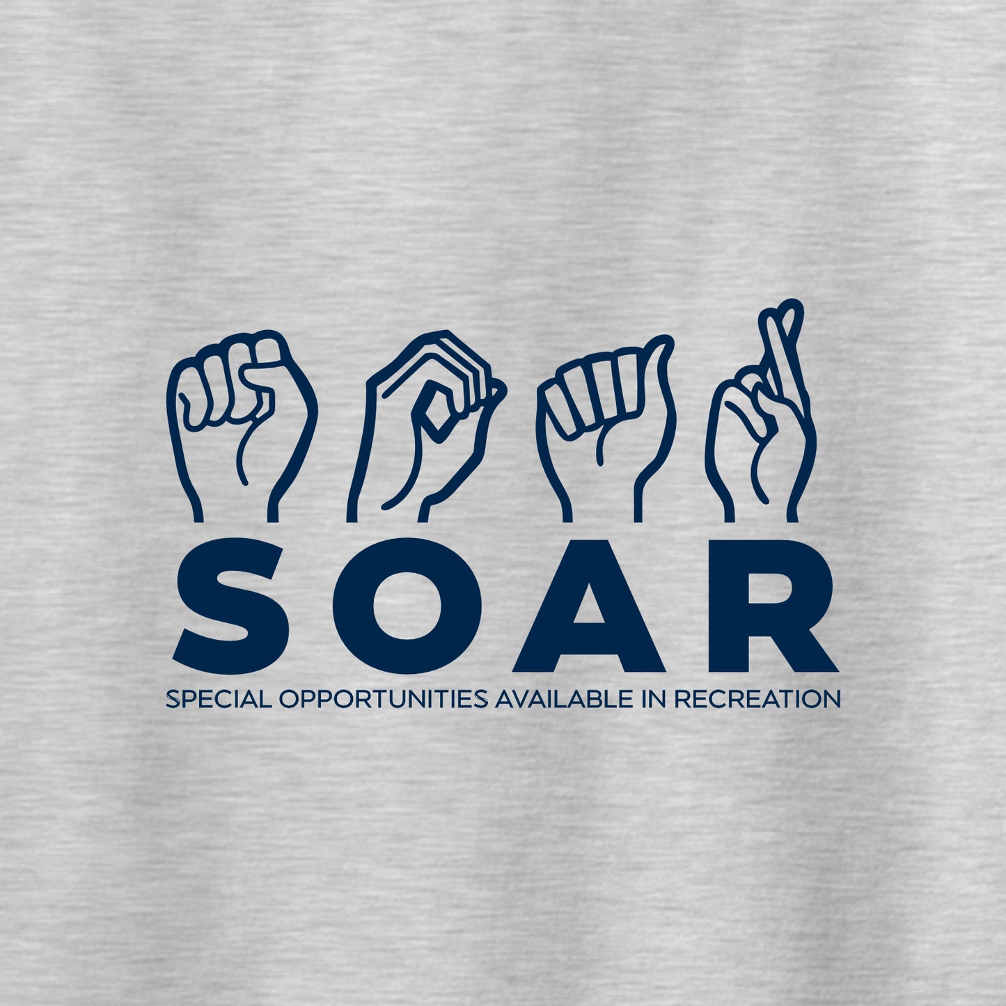 SOAR Full-Zip Hooded Sweatshirt - Design E