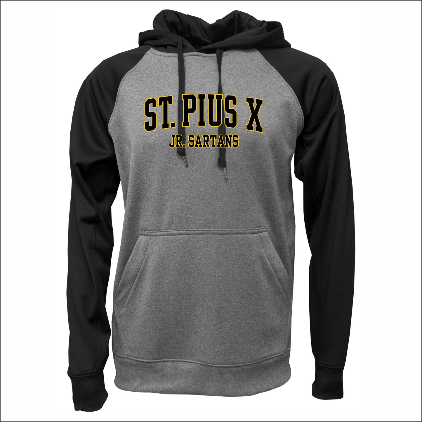 SPX Football Performance Raglan Colorblock Hooded Sweatshirt