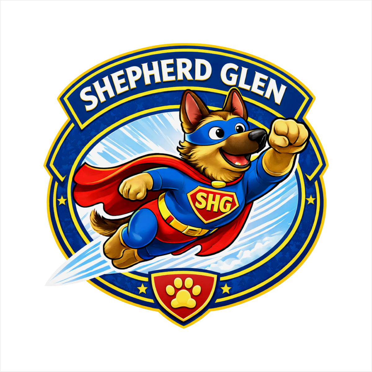 Shepherd Glen Elementary 3/4 Sleeve Baseball T-shirt - Des. A