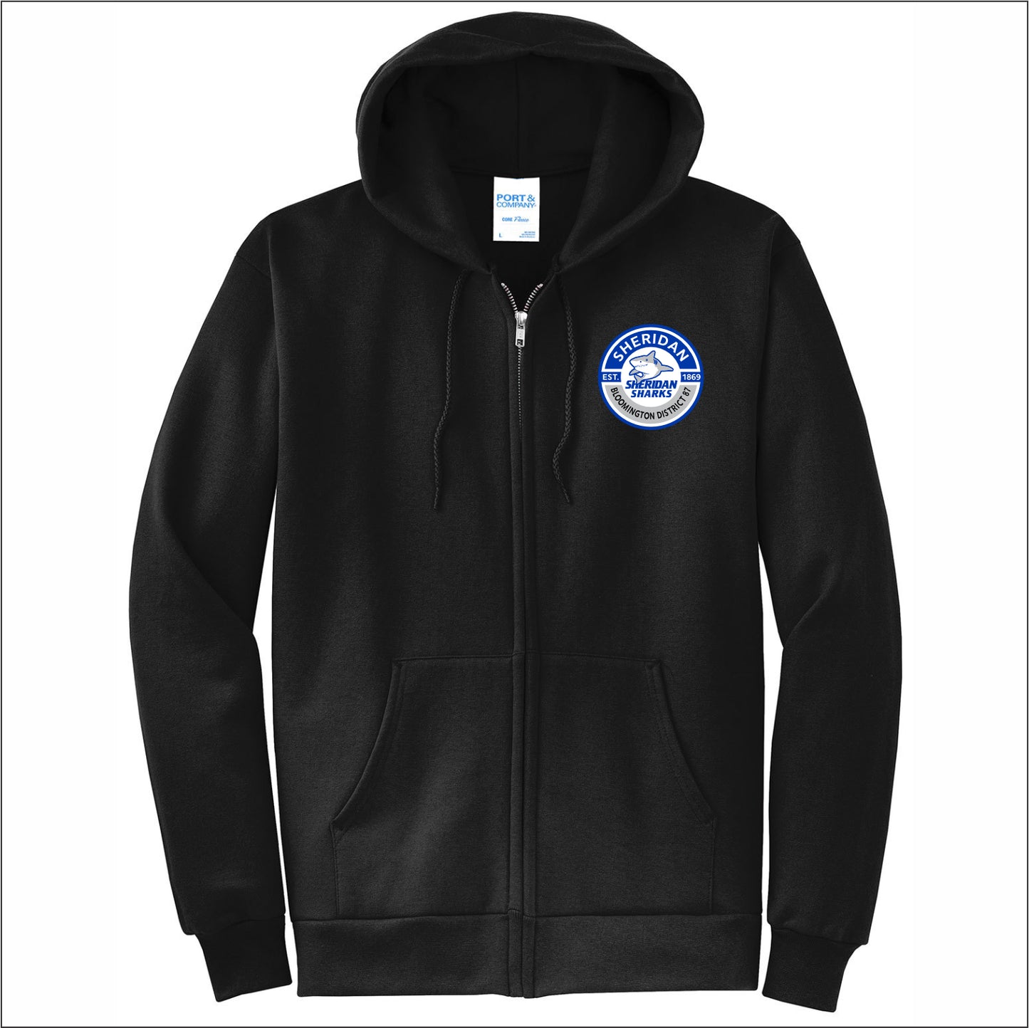 Sheridan Staff Full-Zip Hooded Sweatshirt