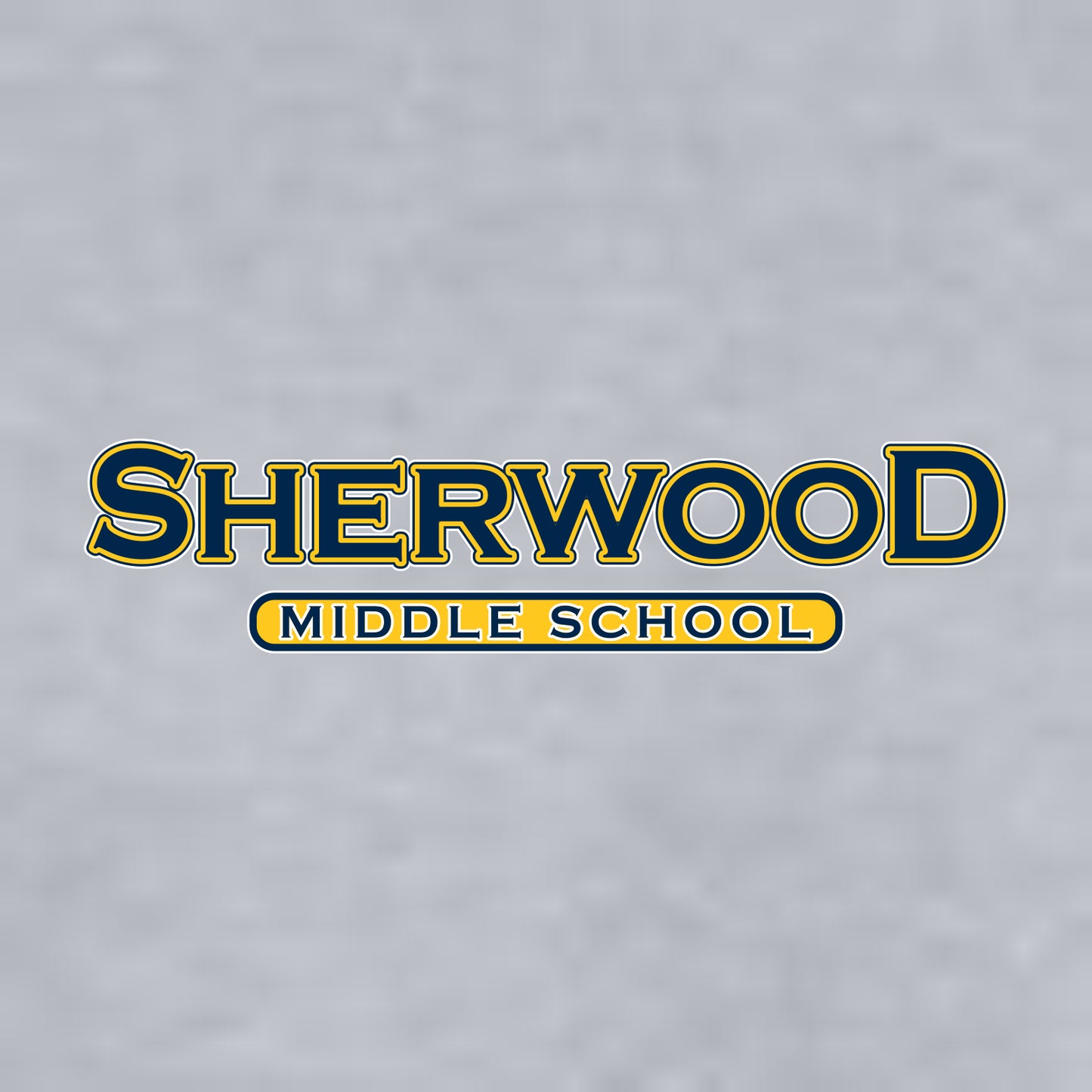 Sherwood MS Spiritwear Fan Favorite 80/20 Hooded Sweatshirt - Design A