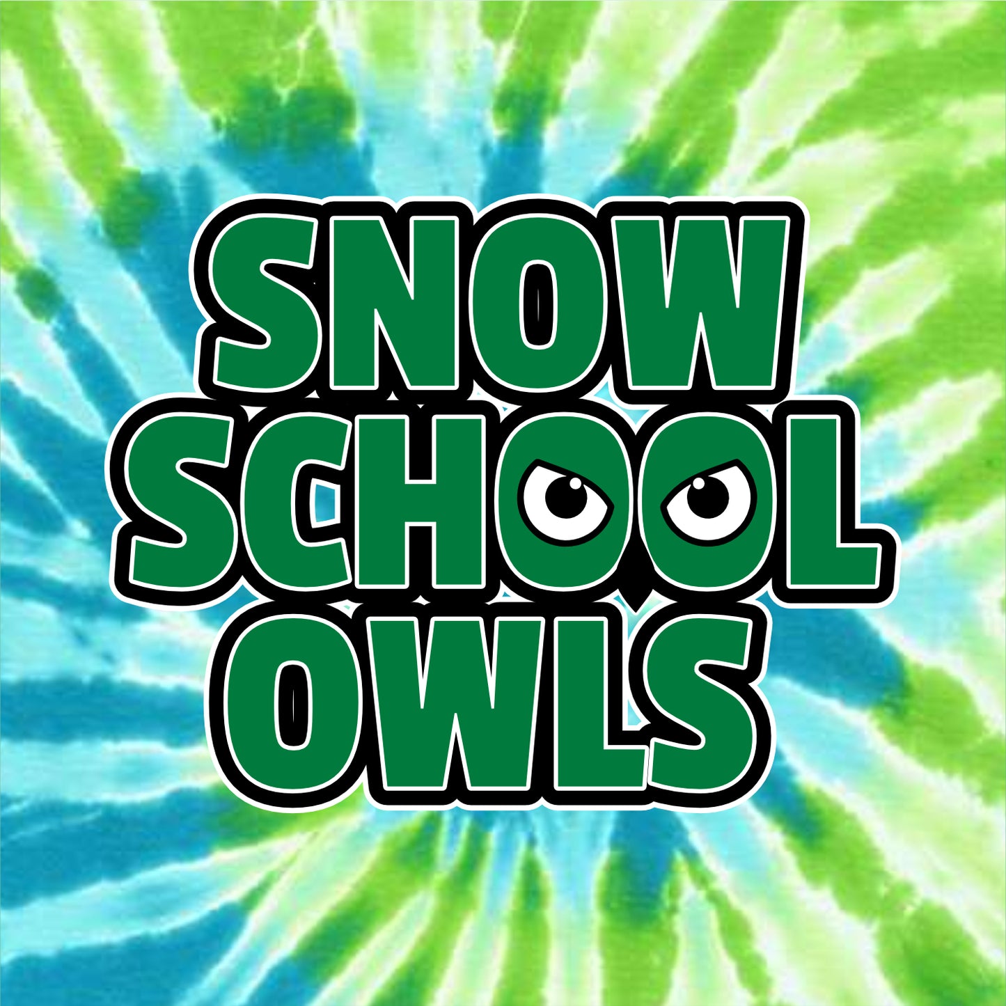 Snow Elementary Tie-Dye T-shirt - Des. A