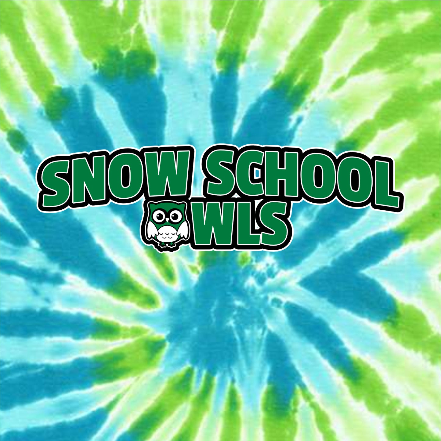 Snow Elementary Tie-Dye T-shirt - Des. B