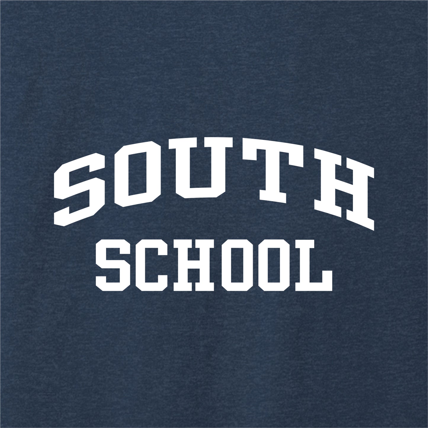South School Staff Heathered Soft Jersey T-shirt