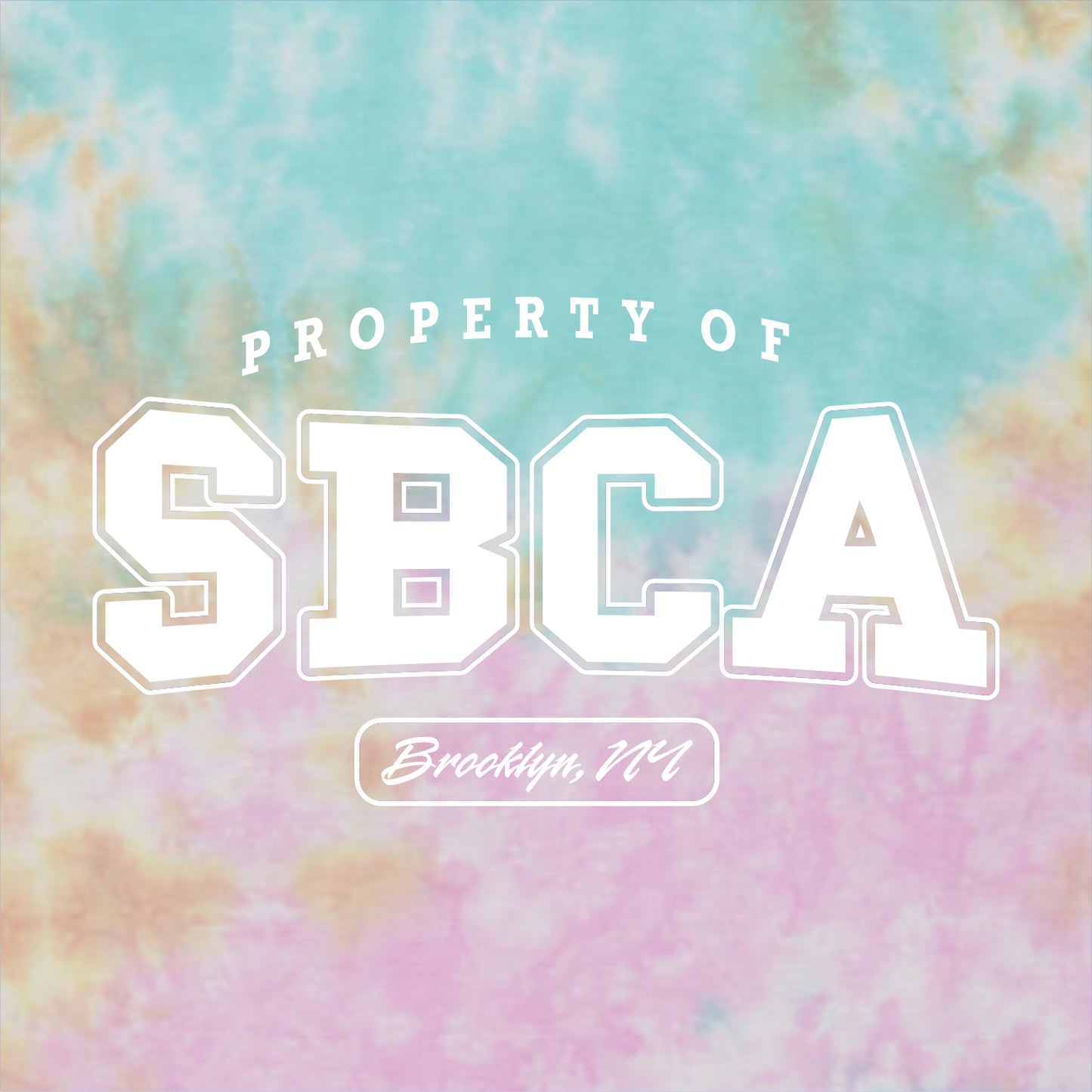 St. Bernadette Tie-Dye T-shirt - Des. B