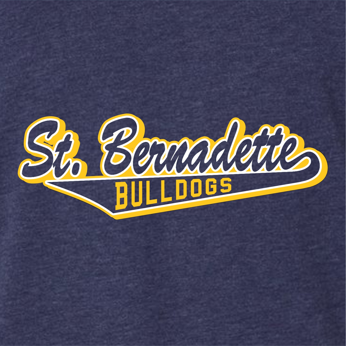 St. Bernadette Vintage Football T-shirt