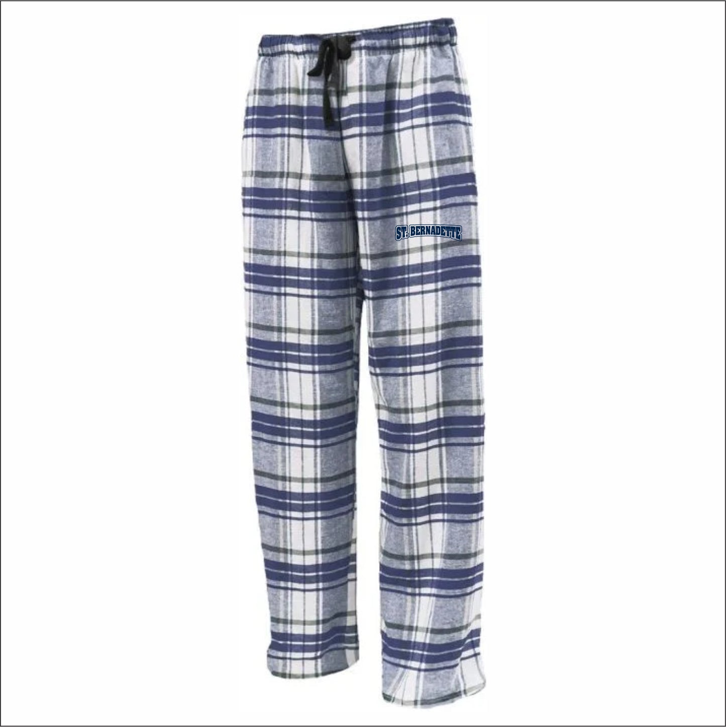 St. Bernadette Plaid Flannel Pants