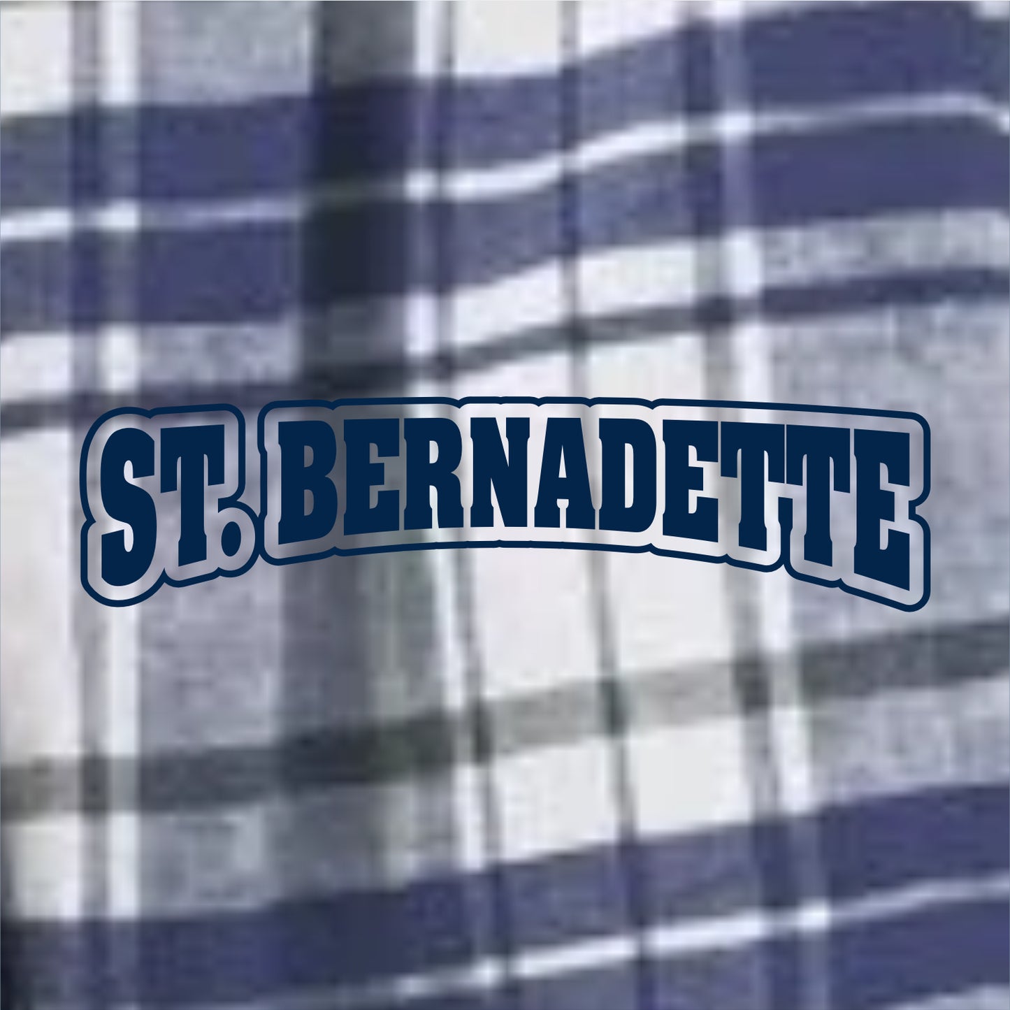 St. Bernadette Plaid Flannel Pants