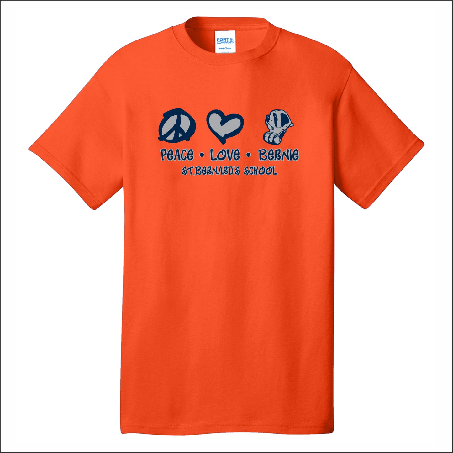 St. Bernard's School Short Sleeve T-shirt - Des. B