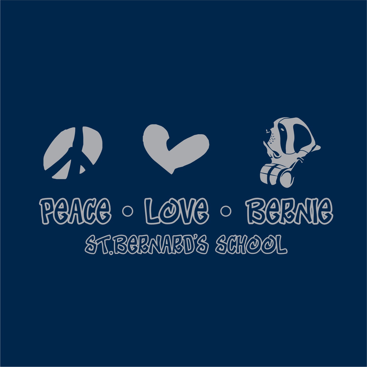 St. Bernard's School Crewneck Sweatshirt - Des. B